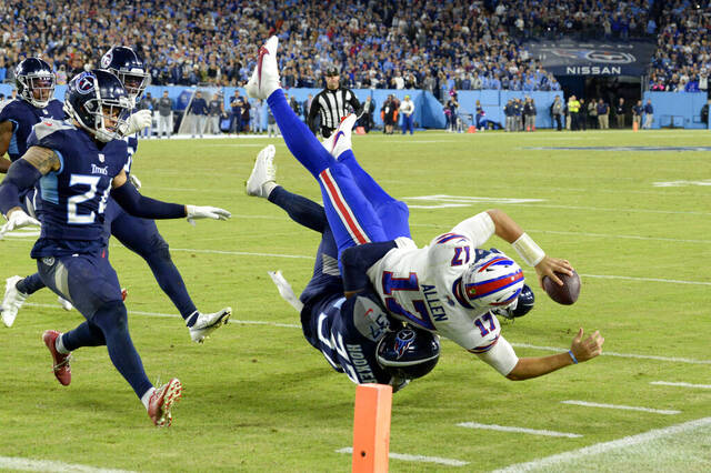 Les Titans du Tennessee ont brisé la séquence de victoires des Buffalo Bills 34-31